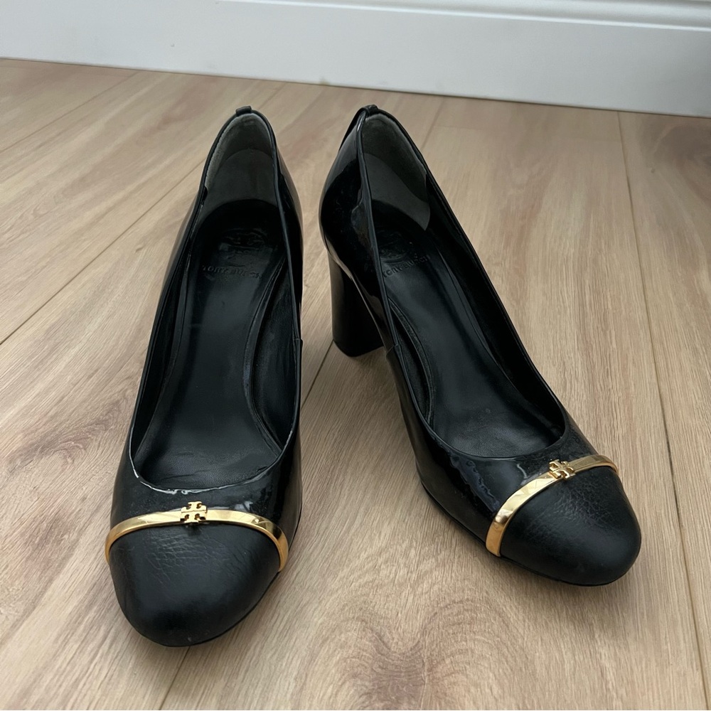 Tory Burch patent leather pumps
